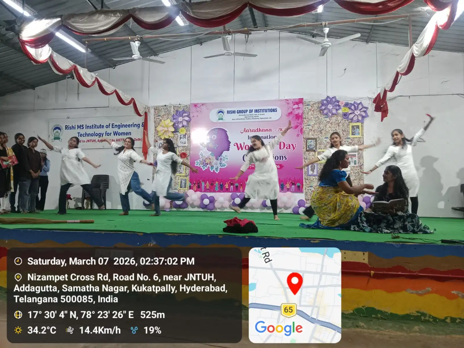 RITW Celebrates International Women's Day with Great Enthusiasm – 07-03-2026 - RITW